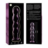 Nebula Series By Ibiza - Modelo 10 Dildo Cristal Rosa 16.5 Cm -o- 3.5 Cm