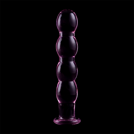 Nebula Series By Ibiza - Modelo 10 Dildo Cristal Rosa 16.5 Cm -o- 3.5 Cm