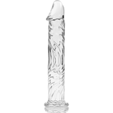 Nebula Series By Ibiza - Modelo 12 Dildo Cristal Transparente 17 Cm -o- 3.5 Cm