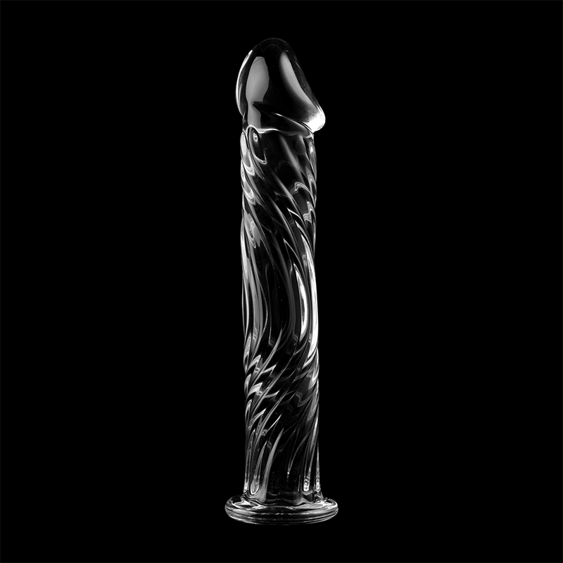 Nebula Series By Ibiza - Modelo 12 Dildo Cristal Transparente 17 Cm -o- 3.5 Cm