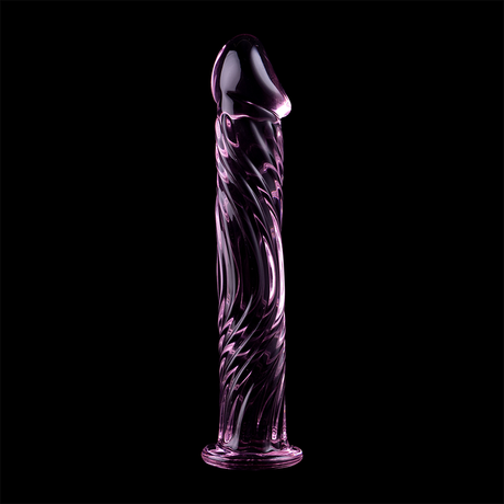 Nebula Series By Ibiza - Modelo 12 Dildo Cristal Rosa 17 Cm -o- 3.5 Cm
