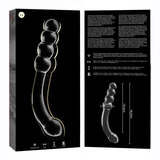 Nebula Series By Ibiza - Modelo 14 Dildo Cristal Transparente 18.5 Cm -o- 3 Cm