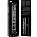 Dildo Cristal  Nebula Series By Ibiza - Modelo 15 Borosilicato 18.5 X 3 Cm Transparente