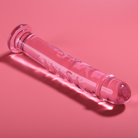 Nebula Series By Ibiza - Modelo 16 Dildo Cristal Rosa 18.5 Cm -o- 3 Cm