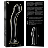 Nebula Series By Ibiza - Modelo 18 Dildo Cristal Transparente 18.5 Cm -o- 3.5 Cm