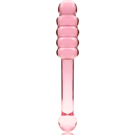 Nebula Series By Ibiza - Modelo 20 Dildo Cristal Rosa 20.5 Cm -o- 3 Cm