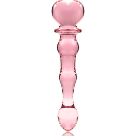 Nebula Series By Ibiza - Modelo 21 Dildo Cristal Rosa 20.5 Cm -o- 3.5 Cm