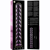 Nebula Series By Ibiza - Modelo 22 Dildo Cristal Rosa 21.5 Cm -o- 2.5 Cm