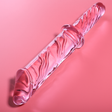 Nebula Series By Ibiza - Modelo 24 Dildo Cristal Rosa 28.5 Cm -o- 5 Cm
