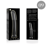 Nebula Series By Ibiza - Modelo 9 Dildo Cristal Transparente 15.5 Cm -o- 2.5 Cm