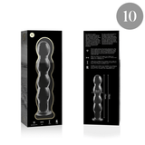 Nebula Series By Ibiza - Modelo 10 Dildo Cristal Transparente 16.5 Cm -o- 3.5 Cm
