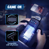 Game Cup - Masturbador Masculino Con Vibración Y Función Calor Con Soporte Para Móviles - Negro