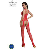 Passion - Eco Collection Bodystocking Eco Bs004 Rojo