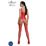 Passion  Eco Collection Bodystocking Eco Bs007 Rojo