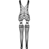 Passion - Eco Collection Bodystocking Eco Bs009 Negro