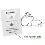 Bruma - Gel Deslizante Con Aceite De Semilla Efecto Calor Sabor Cannabis 6 Ml