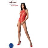 Bodystocking Passion Bs094 Bodystocking Rojo Talla Unica