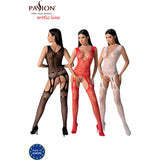 Passion - Bs099 Bodystocking Blanco Talla Unica