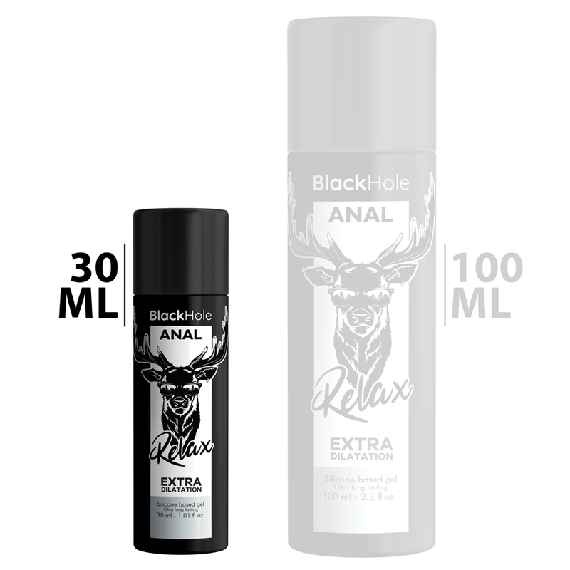 Black Hole - Base Silicona Concentrada Dilatacion Anal 30 Ml