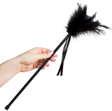 Secretplay - Plumero Plumas Negro 40 Cm