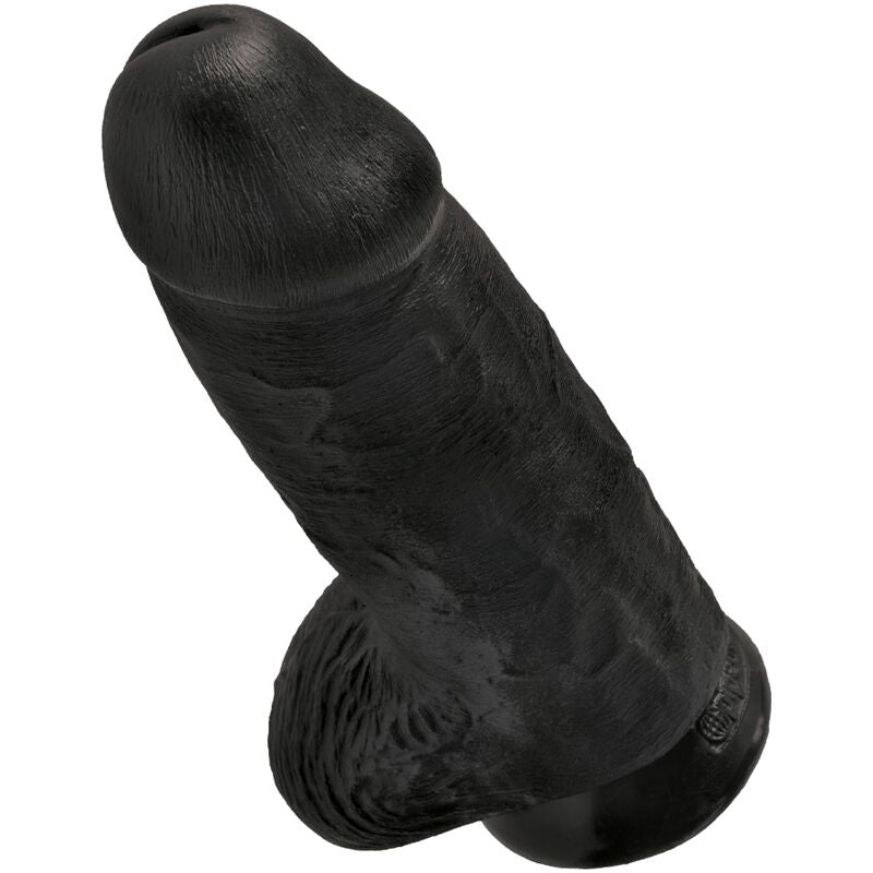 King Cock - Pene Realistico Chubby 23 Cm Negro