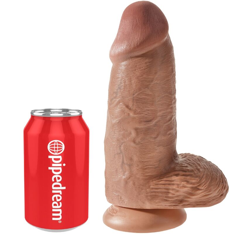 King Cock - Pene Realistico Chubby 23 Cm Caramelo