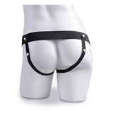 Fetish Fantasy Series - Arnes Ajustable Pene Realistico Con Testiculos Squirting 19 Cm