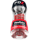 Pdx Elite - Masturbador Stroker Viewtube 2 Compresion Espiral Transparente
