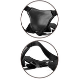 King Cock - Elite Kit Arnes Ajustable Deluxe Anillo Con Testiculos & Dildo 20.3 Cm
