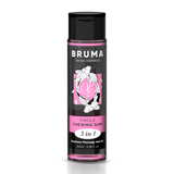 Aceite De Masaje Brum  Premium Efecto Calor Sabor Chicle 3 En 1