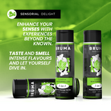 Aceite De Masaje Bruma Premium Efecto Calor Sabor Sandía 3 En 1