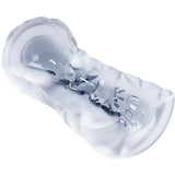 Pretty Love - Masturbador Masculino Fantasy Espiral Interna Y Bolas Transparente