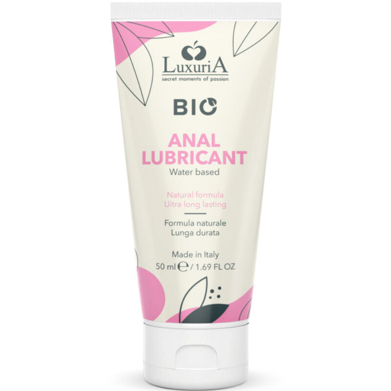 Lubricante Anal Intimateline Luxuria  Bio  Base Agua 50 Ml