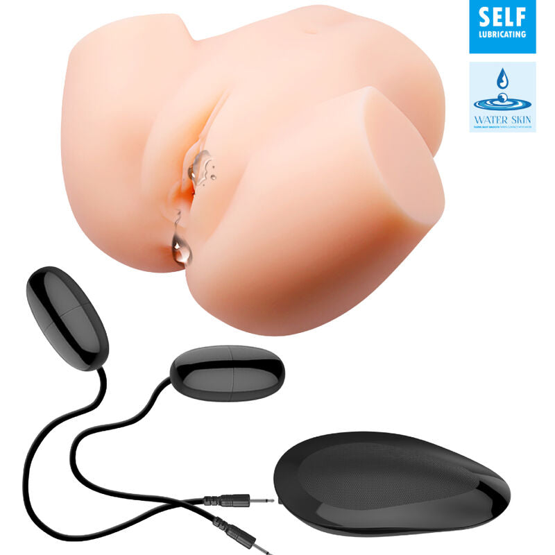 Masturbador Crazy Bull  Vagina Y Ano Realisticos Doble Vibracion