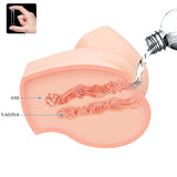 Masturbador Crazy Bull  Vagina Y Ano Realisticos Doble Vibracion