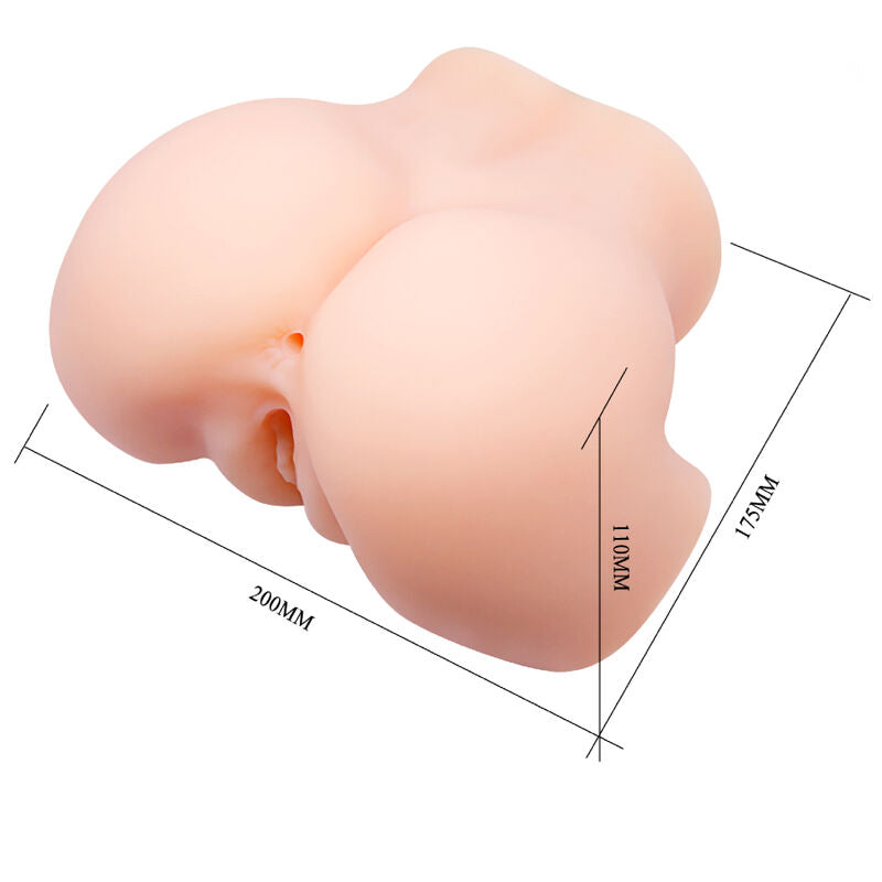 Masturbador Crazy Bull  Vagina Y Ano Realisticos Doble Vibracion