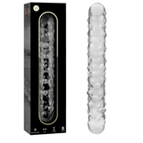 Dildo Cristal  Nebula Series By Ibiza - Modelo 15 Borosilicato 18.5 X 3 Cm Transparente