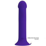 Dildo Vibrador Pretty Love - Murray Youth   Recargable Violeta