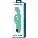 Pretty Love - Lamar Vibrador Rabbit & Punto G Verde