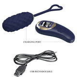 Pretty Love - Vivian Huevo Vibrador Control Remoto Azul