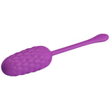 Pretty Love - Huevo Vibrador Con Textura Marina Recargable Morado