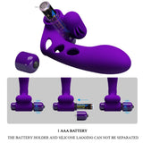 Pretty Love - Orlando Funda De Dedo Vibrador Morado