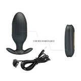 Plug Anal Con Electro Estimulación Usb  Royal Pleasure