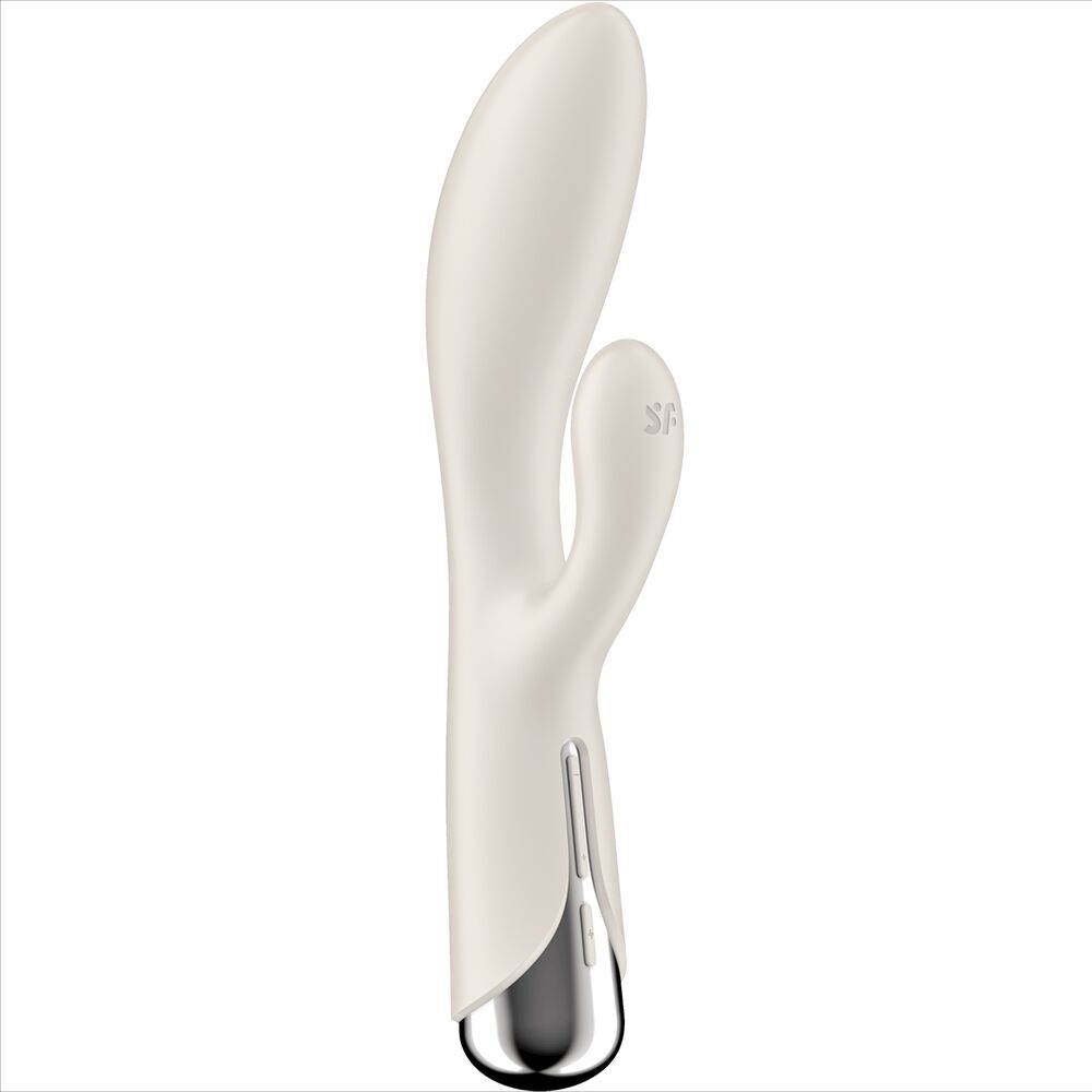 Vibrador Satisfyer  Spinning Rabbit 1 Estimulacion Clitoris Y Punto G Beige