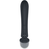 Masajeador Vibrador Satisfyer  Triple Lover  Rabbit Gris