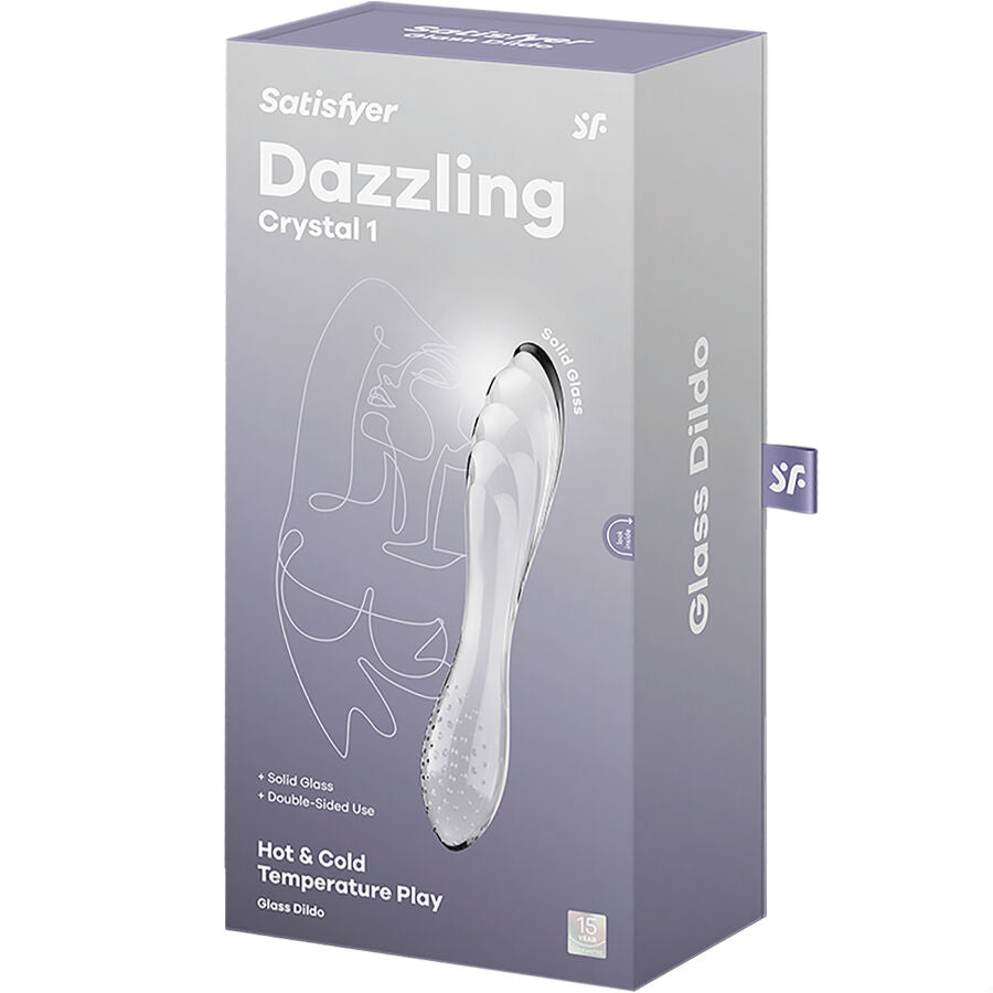 Satisfyer Dazzling Crystal 1 - Transparente