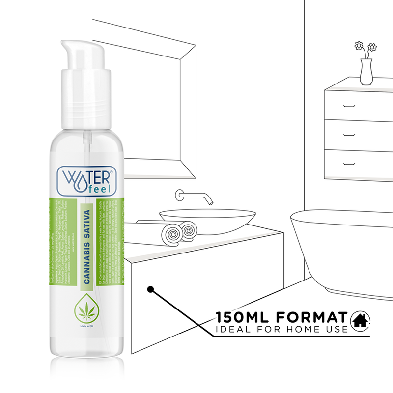 Waterfeel - Lubricante Cannabis 150 Ml