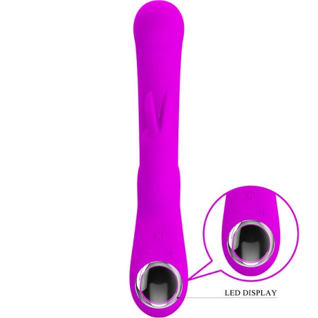 Pretty Love - Lamar Vibrador Rabbit & Punto G Violeta