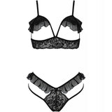Passion - Dolly Set Dos Piezas Negro S/M
