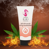 Kikí Travel - Gel Deslizante Sabor A Cannabis Efecto Calor Intenso 50 Ml